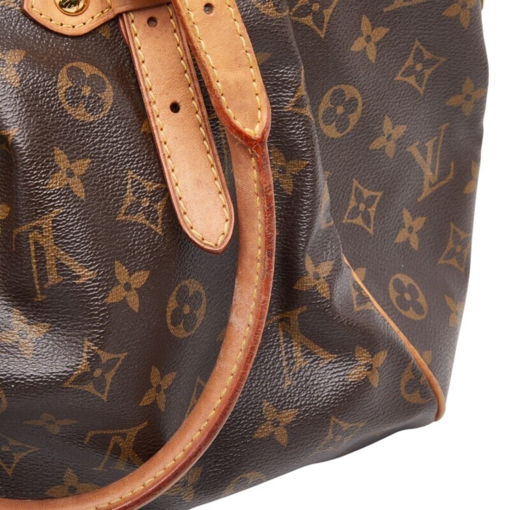 Louis Vuitton Monogram Tivoli Brown Bag 2way Shoulder Leather - Picture 9 of 10